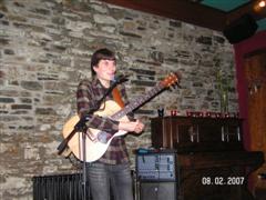 Gareth Pearson  At Mc Grorys bar