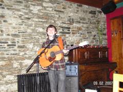 Gareth Pearson  At Mc Grorys bar