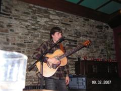 Gareth Pearson  At Mc Grorys bar