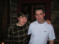 Gareth Pearson  At Mc Grorys bar